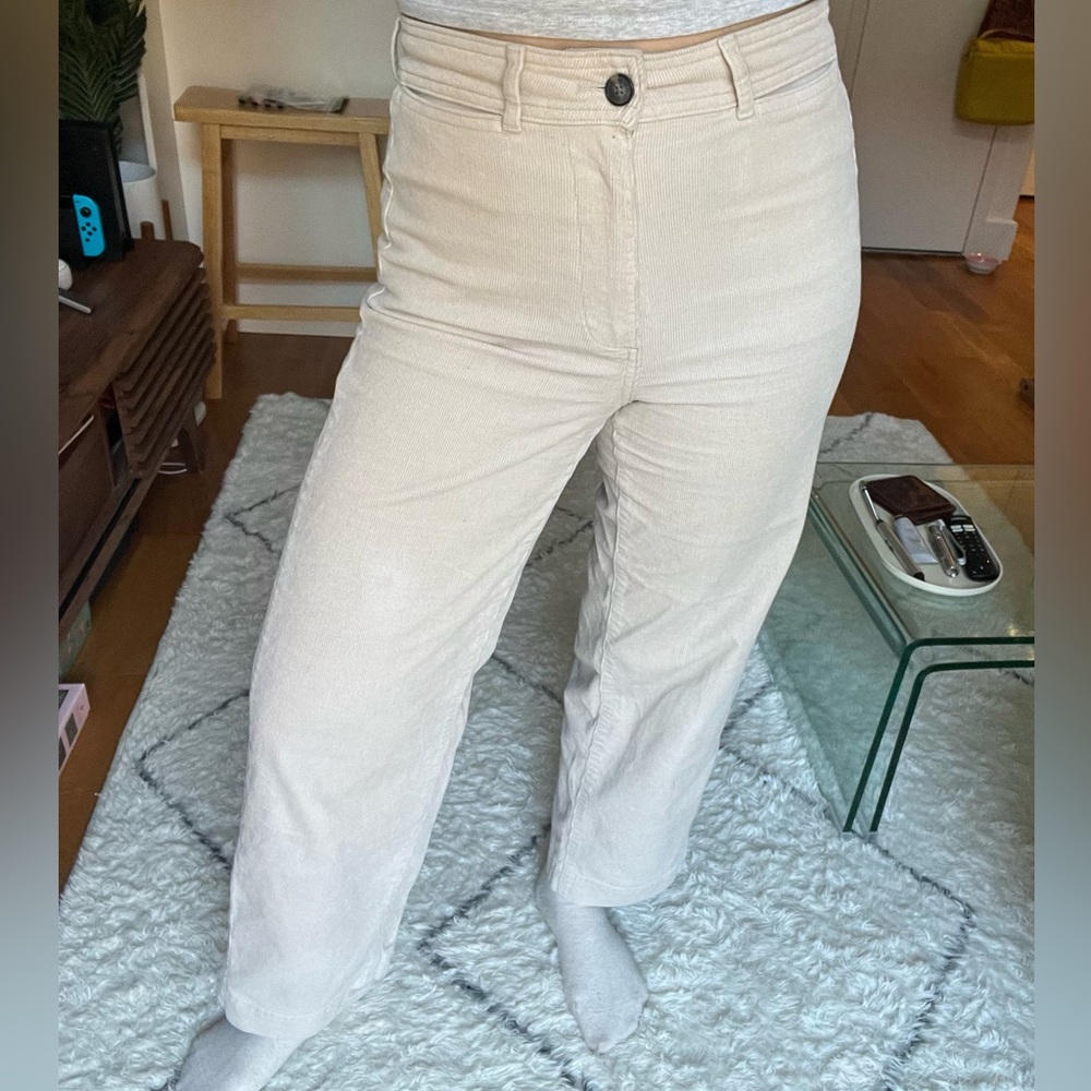 Everlane Women's Boot Cut Pants in Tan